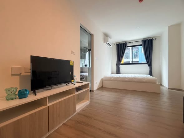 bedroom and living room of The Origin Bangkae