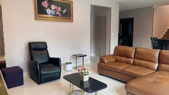 living room of The Palm Bangna-Wongwaen