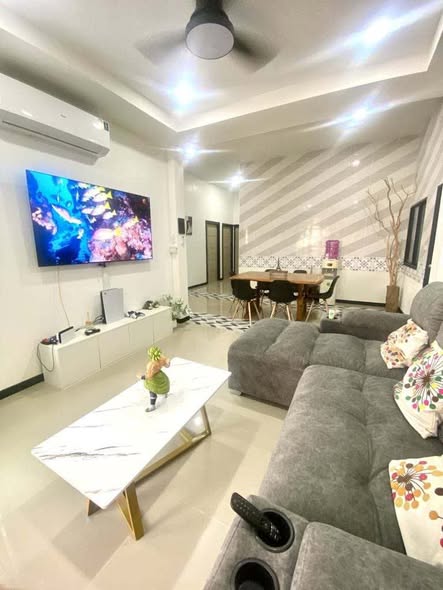 living room of The Park Pool Villa Pattaya
