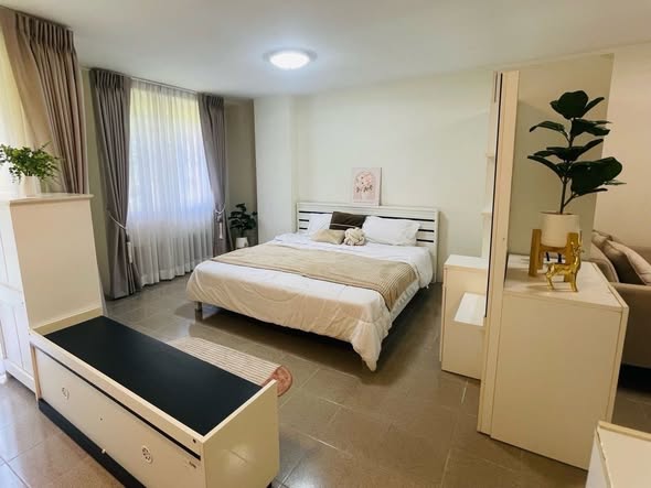 bedroom of The Parkland Bangna