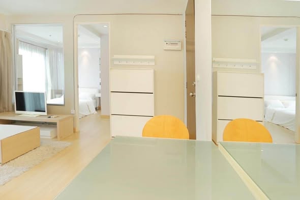 bedroom of The Parkland Srinakarin Lakeside