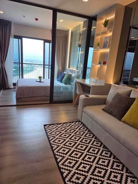bedroom and living room and room interior of The Politan Aqua