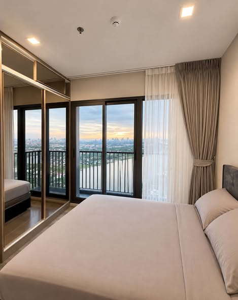 bedroom and room interior of The Politan Aqua