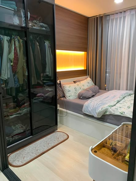 bedroom of The Privacy Jatujak