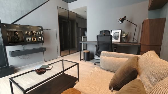 living room of The Reserve Phahol-Pradipat