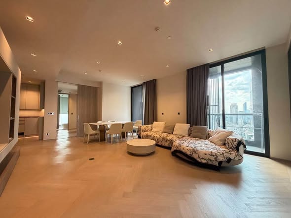 bedroom and living room of The Reserve Sathorn