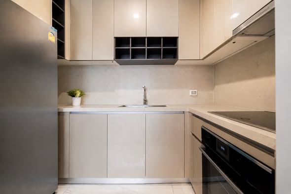 kitchen of The Residence on Thonglor by UHG
