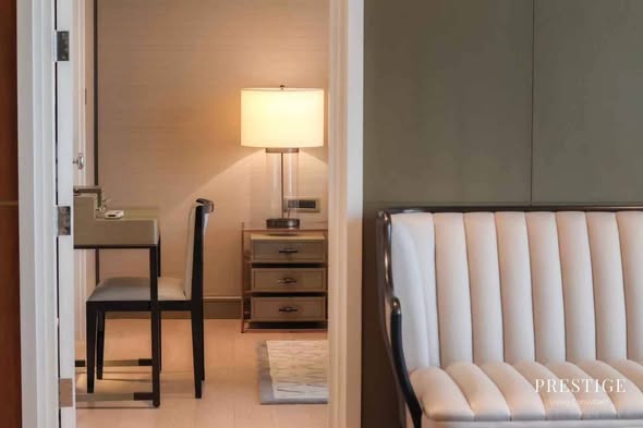 bedroom of The Residences at Mandarin Oriental Bangkok