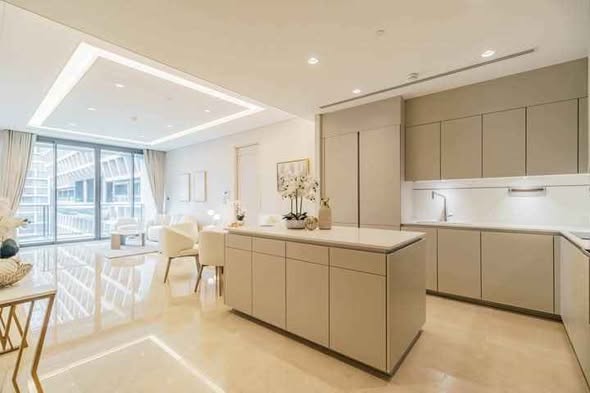kitchen of The Residences at Sindhorn Kempinski Hotel Bangkok