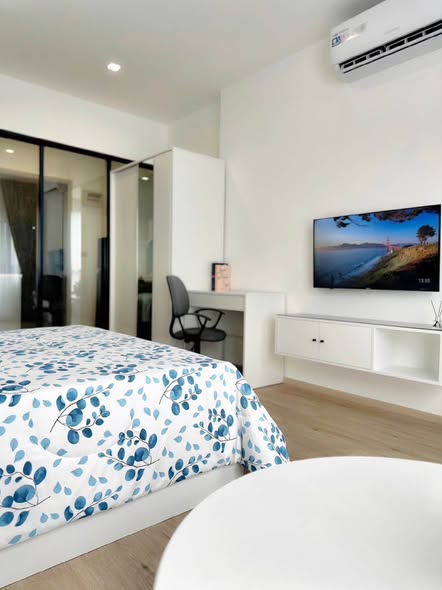bedroom and room interior of The Rich Rama 9 – Srinagarindra