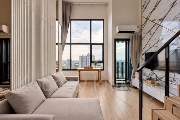 living room and room interior of The Rich Rama 9 – Srinagarindra