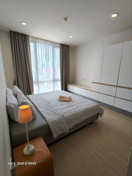 bedroom of The Rise Sukhumvit 39