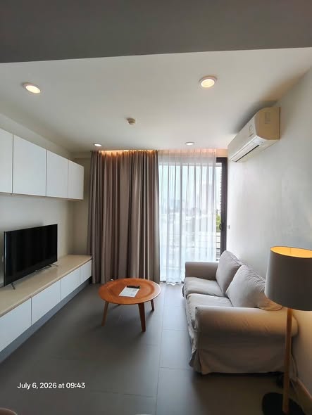 bedroom and living room of The Rise Sukhumvit 39
