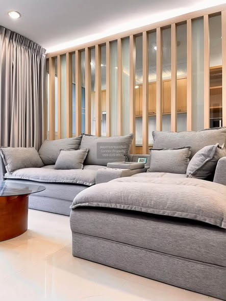 living room of The Rise Sukhumvit 39