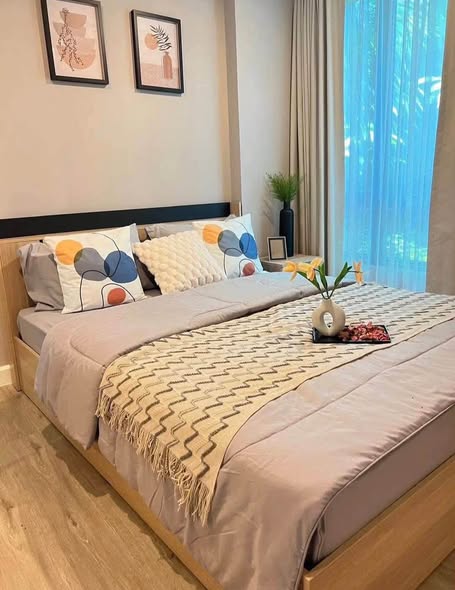 bedroom of The River Condominium