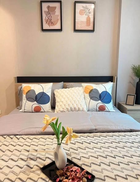 bedroom of The River Condominium