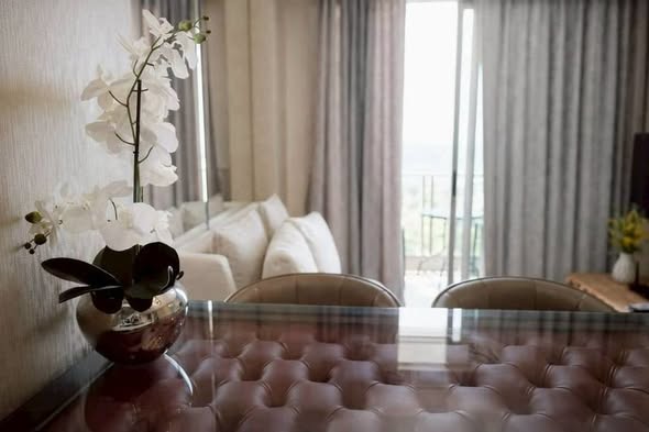 living room and room interior of The Riviera Jomtien