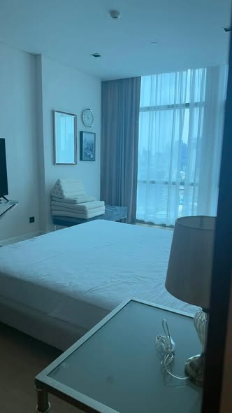 bedroom of The Room Charoenkrung 30 Condominium