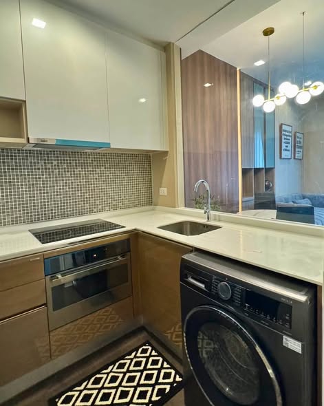 bathroom and kitchen of The Saint Residences