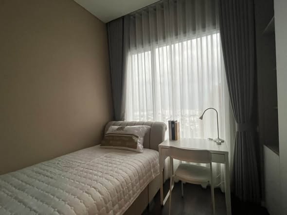 bedroom of The Saint Residences