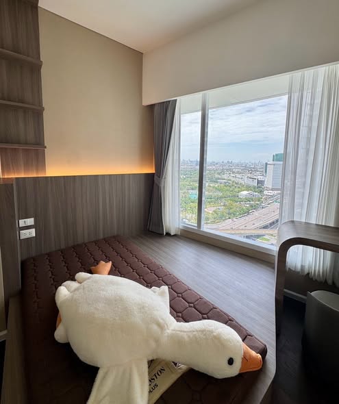 bedroom of The Saint Residences