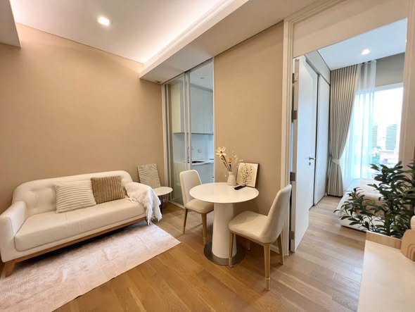 bedroom and living room of The Saint Residences