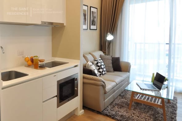 living room of The Saint Residences
