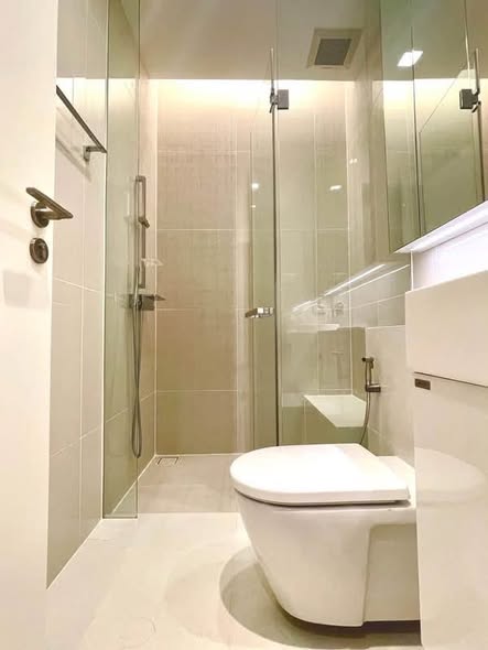 room interior and bathroom of The Saint Residences