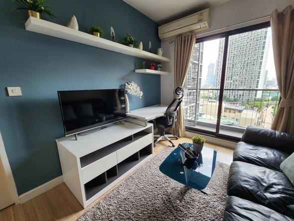 bedroom and living room of The Seed Mingle