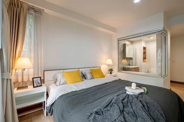 bedroom of the seed musee sukhumvit 26