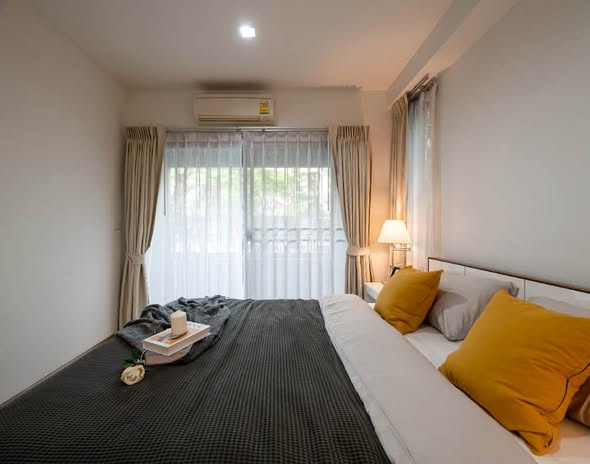 bedroom of the seed musee sukhumvit 26