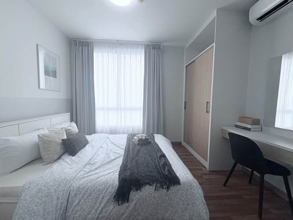 bedroom of The Seed Ratchada – Huaykwang