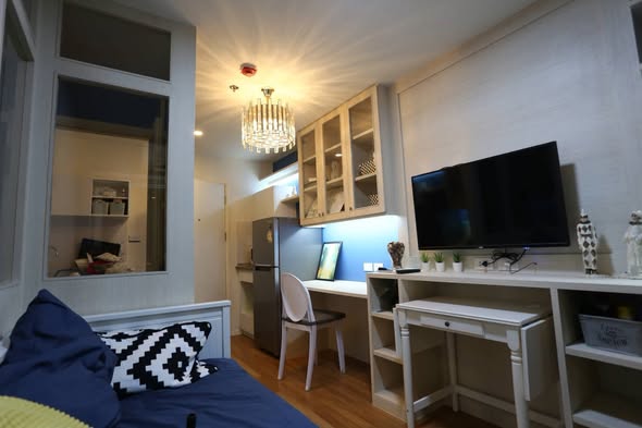 bedroom of The Selected Kaset-Ngamwongwan by LPN