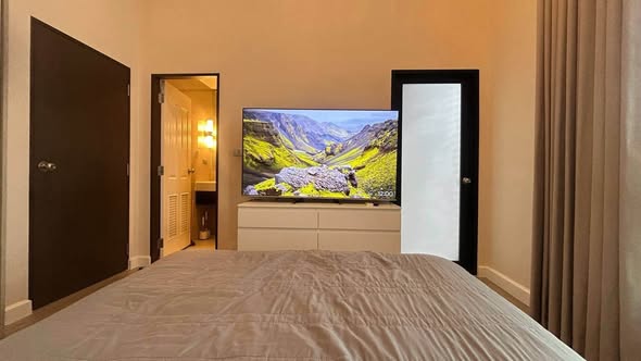 bedroom of The Sky Sukhumvit