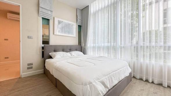 bedroom of The Sky Sukhumvit