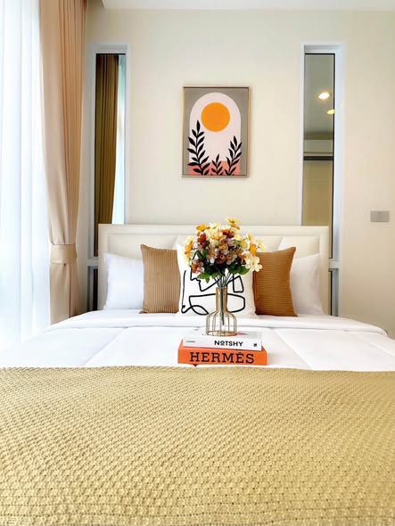 bedroom of The Sky Sukhumvit