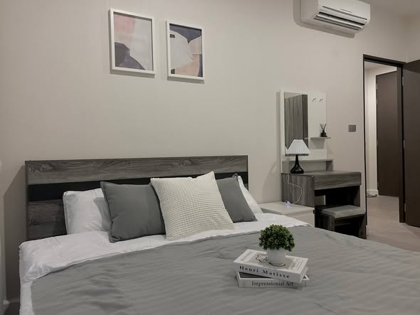 bedroom of The Sky Sukhumvit