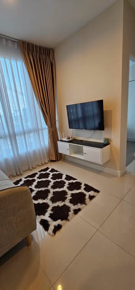 bedroom and living room of The Sky Sukhumvit