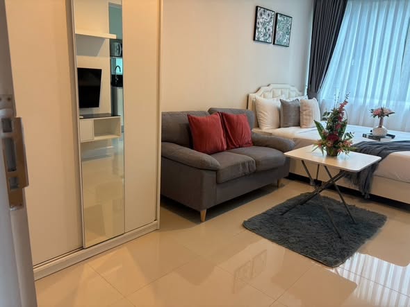 living room and bedroom and room interior of The Sky Sukhumvit