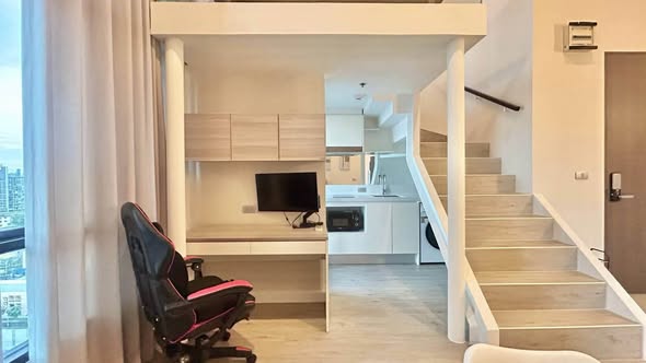 living room and room interior of The Sky Sukhumvit