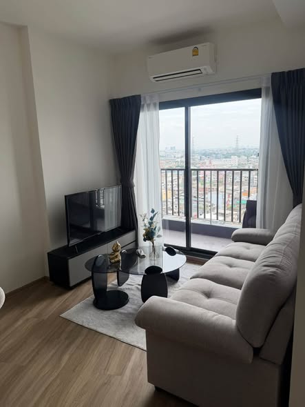 bedroom and living room of The Stage Mindscape Ratchada-Huai Khwang