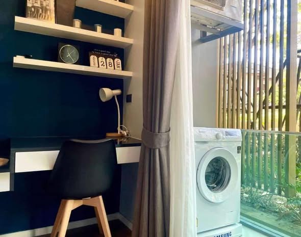 bedroom and bathroom of The Starhill Chiangmai