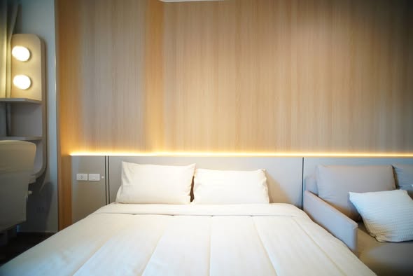 bedroom of The Strand Thonglor