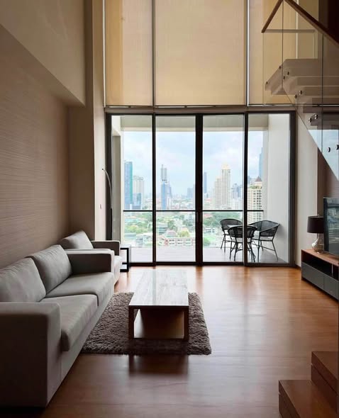 living room and room interior of The Sukhothai Residences