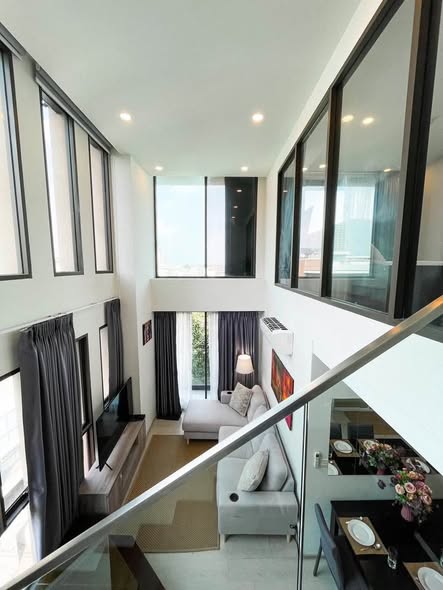 living room and bedroom and room interior of The Tree Sukhumvit 64