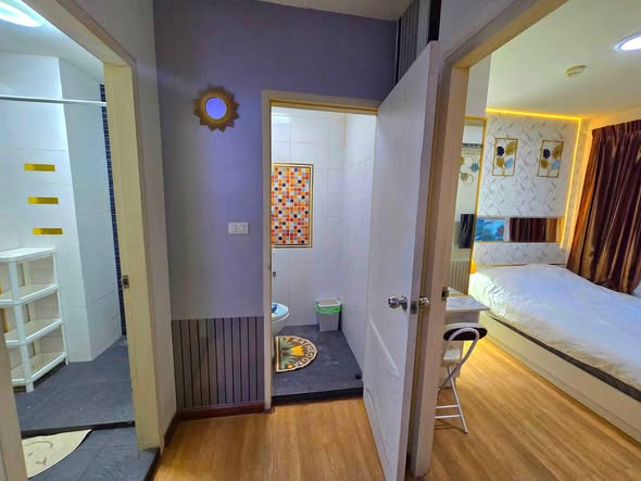 bedroom of The Trust Condo South Pattaya