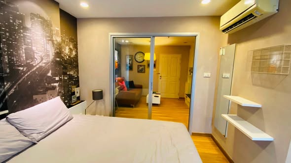 bedroom of The Trust Residence