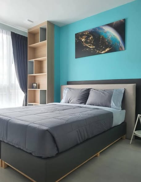 bedroom of The Ville Express