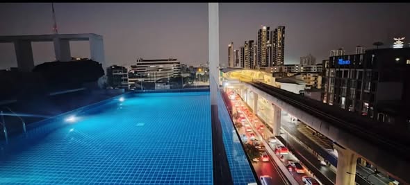 pool of The Ville Express
