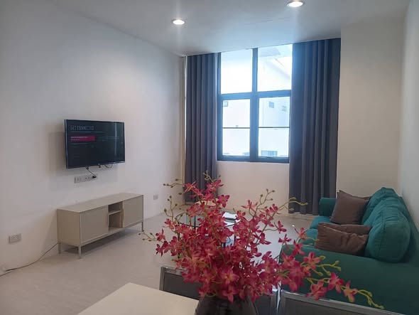 living room and bedroom of The Waterford Park ตึก 3